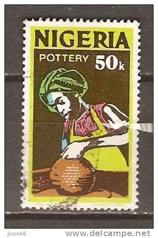 Nigeria 1975-82  50k  Pottery  (o)  Wmk. Paper - Nigeria (1961-...)