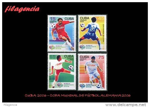 AMERICA. CUBA MINT. 2006 COPA MUNDIAL DE FÚTBOL ALEMANIA 2006 - Ongebruikt