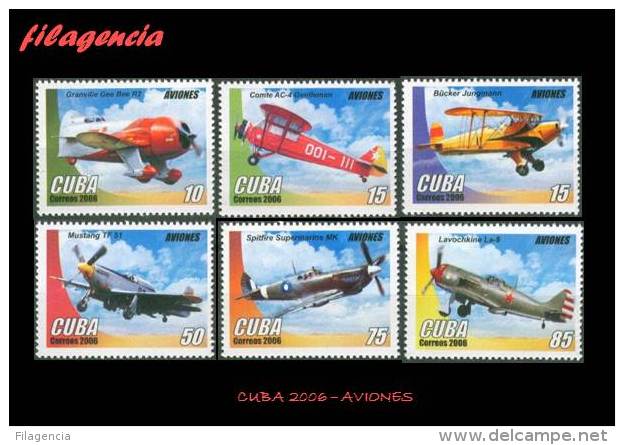 AMERICA. CUBA MINT. 2006 HISTORIA DE LA AVIACIÓN - Ongebruikt