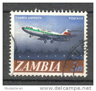 Zambia 1968 Mi. 41  3 N Zambia Airways - Zambia (1965-...)