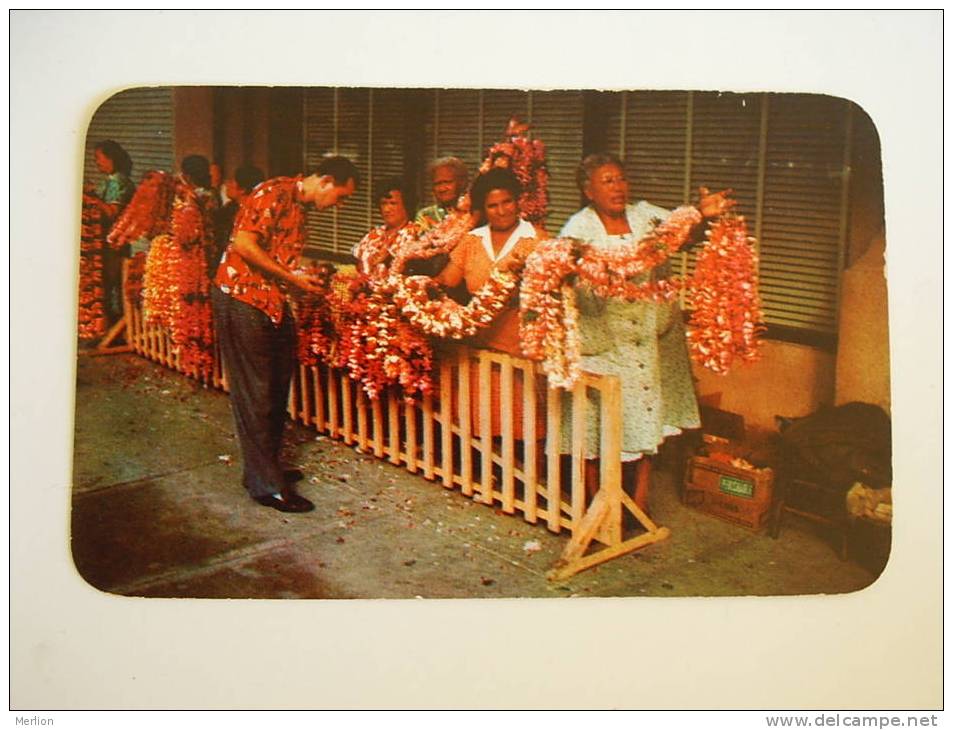 HAWAII - Honolulu - Lei Sellers -  VF  D52655 - Honolulu