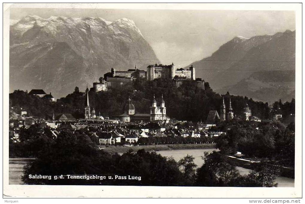 Postal MONDSEE (Alpen) Austria 1952 - Briefe U. Dokumente