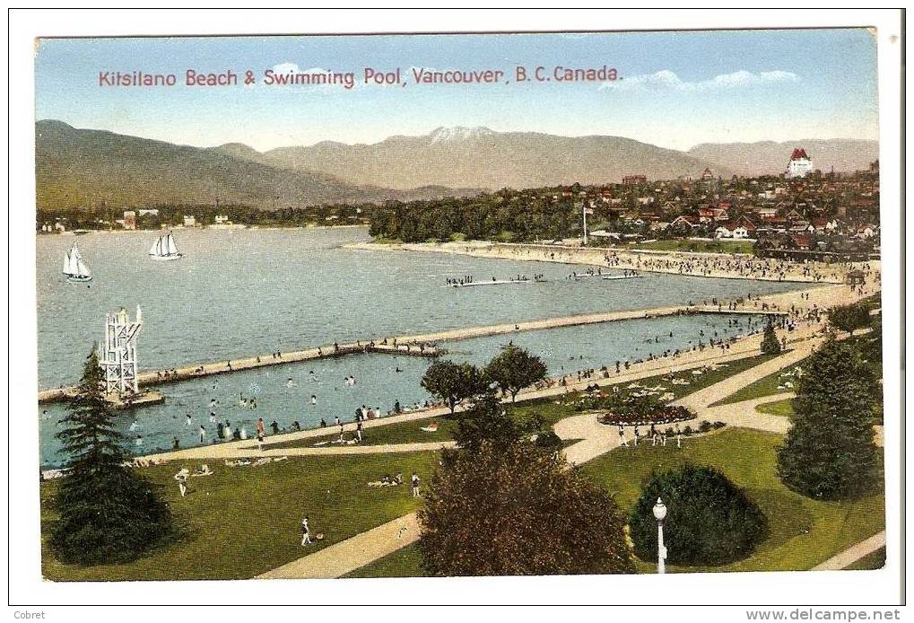 VANCOUVER - Kitsilano Beach & Swimming Pool - Vancouver