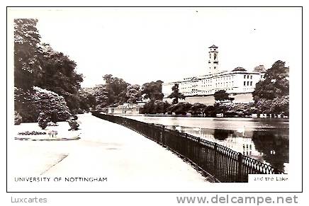 UNIVERSITY OF NOTTINGHAM AND THE LAKE. - Nottingham