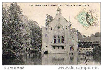 Montgeron    91      Façade Du Moulin A  Eau De Senlis - Montgeron