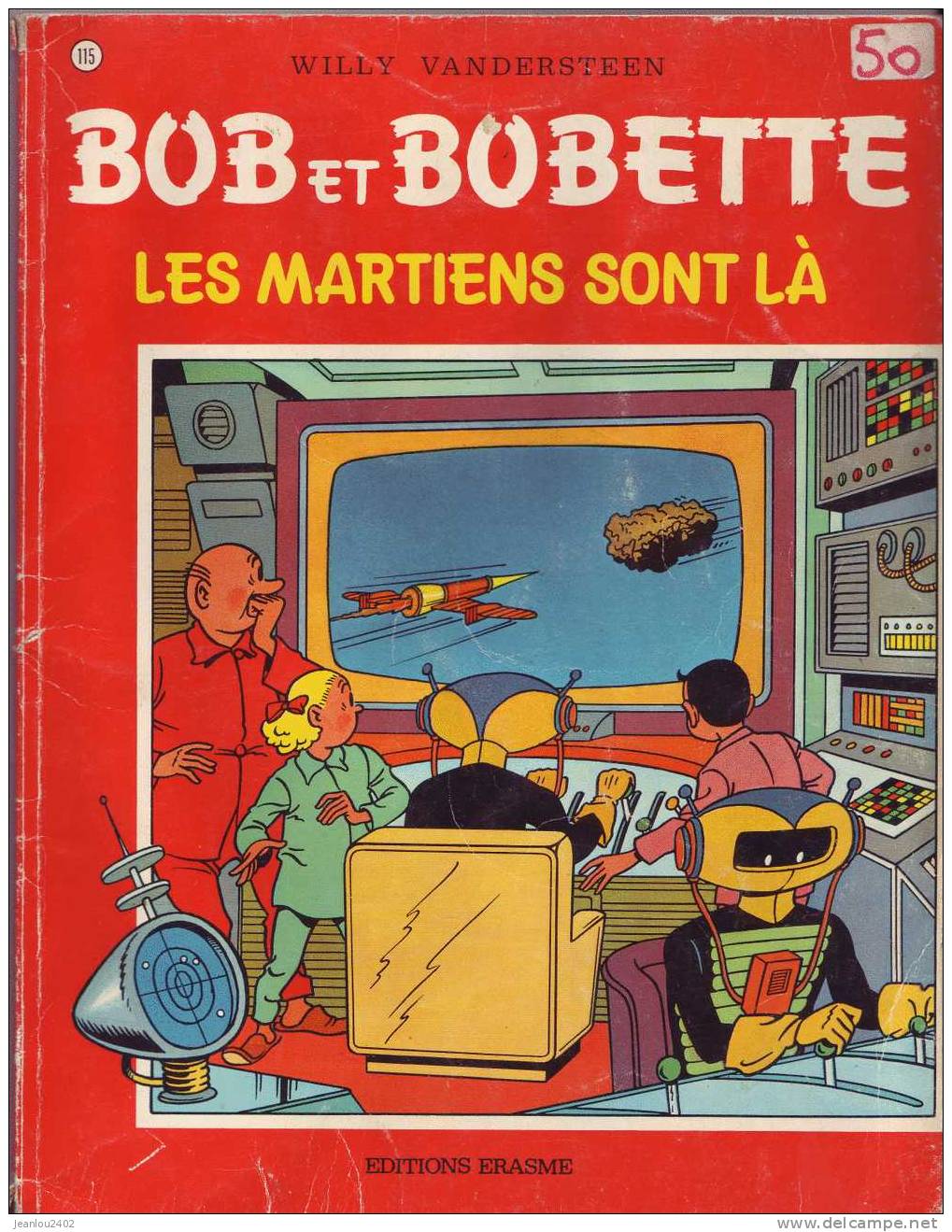 LES MARTIENS SONT LA - Bob Et Bobette