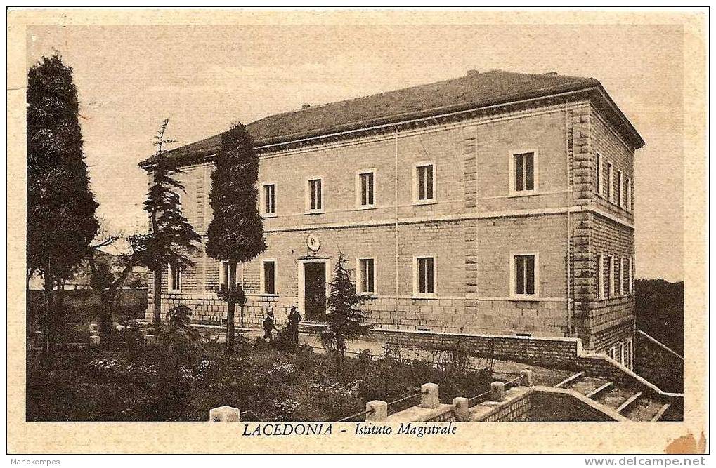 LACEDONIA  -  Istituto Magistrale - Avellino