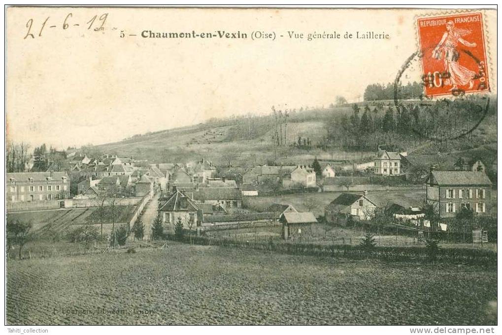 CHAUMONT-en-VEXIN - Vue Générale De Laillerie - Chaumont En Vexin