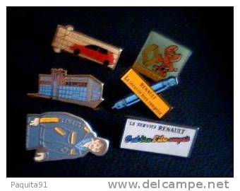 Lot De 6 Pin S Renault - Renault