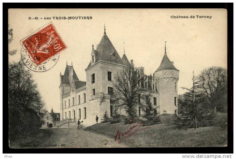 86 Les Trois-Moutiers Chateau D86D C86274C RH074469 - Les Trois Moutiers