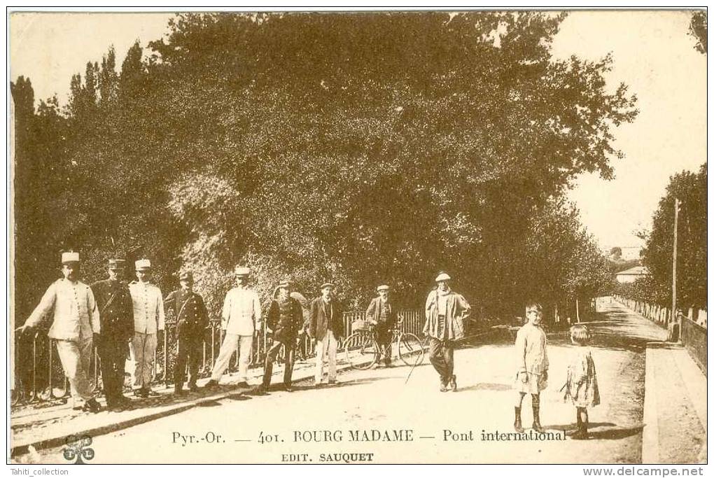 BOURG-MADAME - Pont International - Zoll