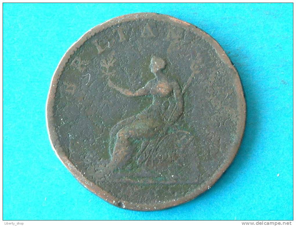 HALF PENNY 1806 KM 662 ! - B. 1/2 Penny