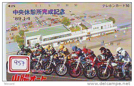 MOTOR (957) Motorbike * Motorrad * Motorcycle * Phonecard Japan * Telefonkarte *  Telecarte Japon - Moto