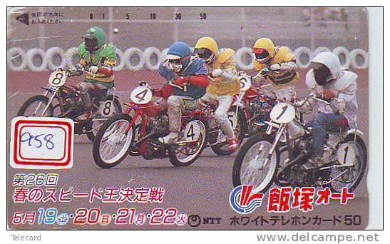 MOTOR (958) Motorbike * Motorrad * Motorcycle * Phonecard Japan * Telefonkarte *  Telecarte Japon - Motorräder