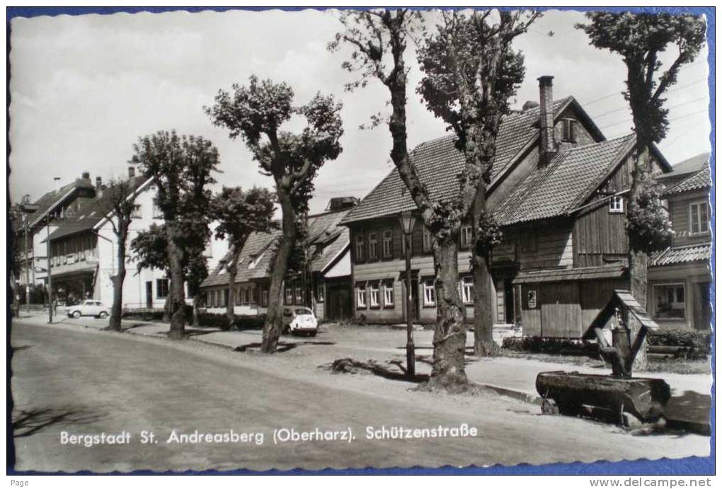 St. Andreasberg,Schützenstraße,1960,Oberharz, - St. Andreasberg