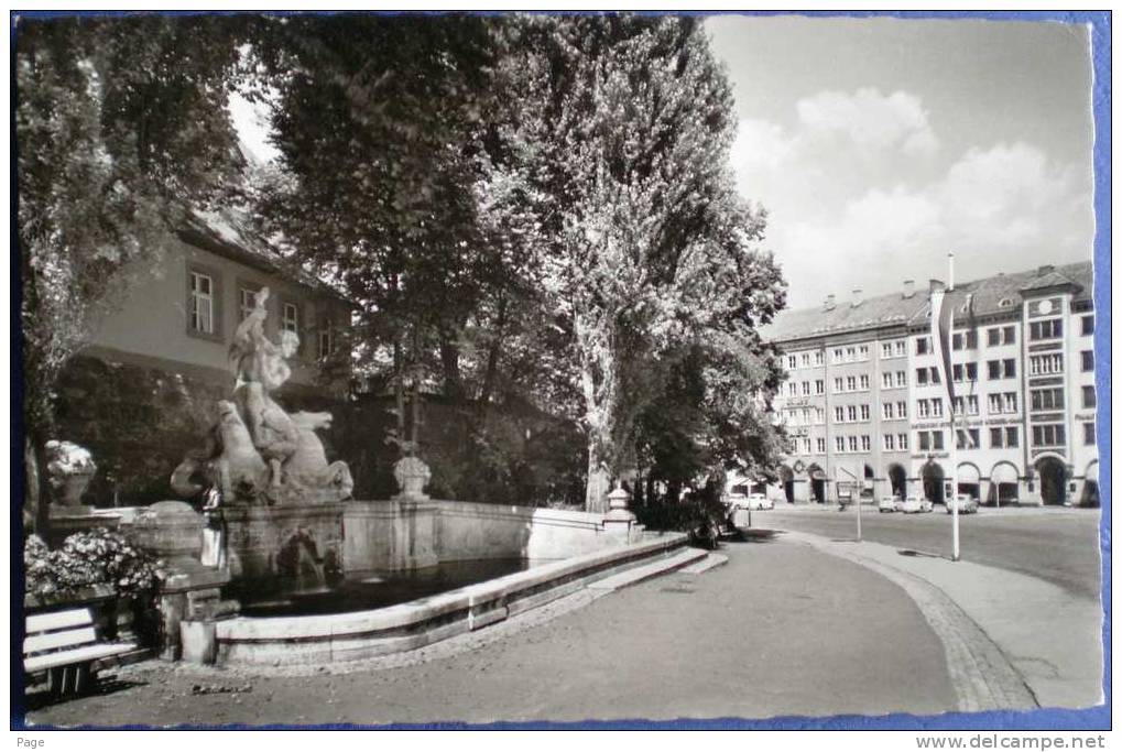 Bayreuth, Wittelsbacherbrunnen In Der Opernstraße,1962 - Bayreuth