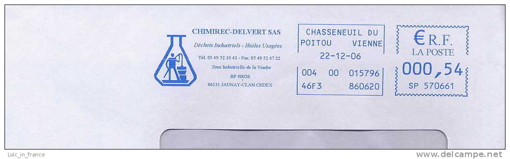 Chemistry Slogan Meter On Cover 29012 - Chemistry