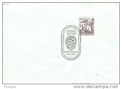 AUSTRIA  1970  EUROPALIA   POSTMARK - Briefe U. Dokumente