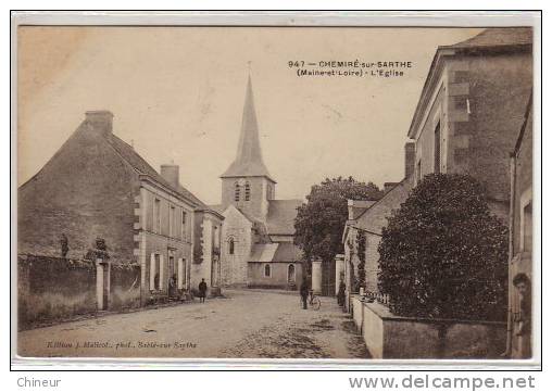 CHEMIRE SUR SARTHE L'EGLISE - Autres & Non Classés