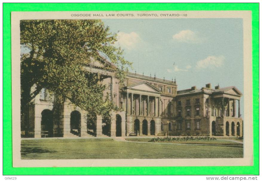 TORONTO, ONTARIO - OSGOODE HALL LAW COURTS - PECO - - Toronto