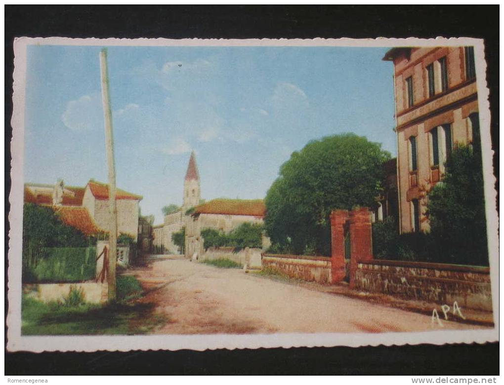 LABASTIDE-SAINT-PIERRE - L'Avenue De Campsas Et Le Groupe Scolaire - Non Voyagée - Labastide Saint Pierre