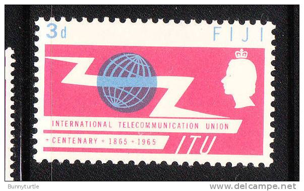 Fiji 1965 ITU Issue Omnibus 3p MLH - Fiji (...-1970)