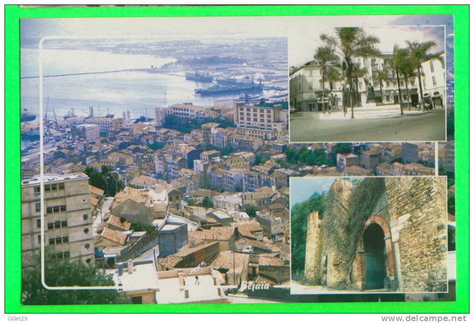 BEJAIA, ALGÉRIE - VUE DE LA VILLE - 3 MULTIVUES - PHOTO,  RAFIK ZAIDI - - Bejaia (Bougie)