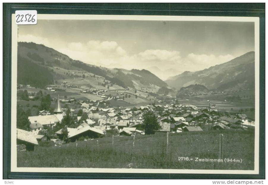 ZWEISIMMEN - TB - Zweisimmen