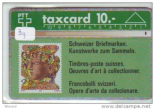 Timbres Sur Télécarte STAMPS On PHONECARD (39) - Timbres & Monnaies