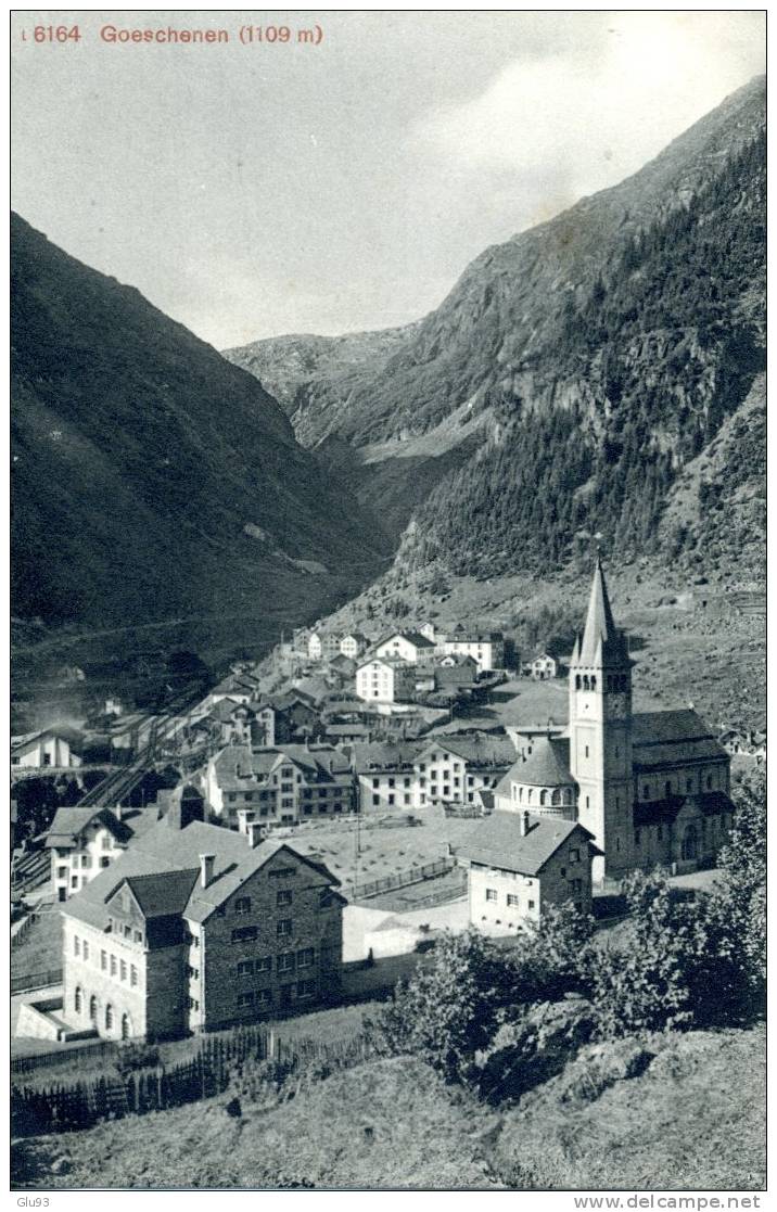 CPA - Suisse - Goeschenen ( 1109 M) - Göschenen