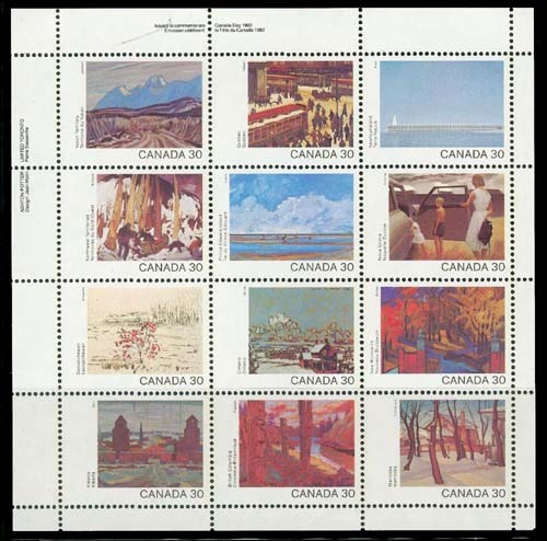 Canada (Scott No. 966a- Peintres Canadiens / Canadian Artist) [**] - Impressionisme