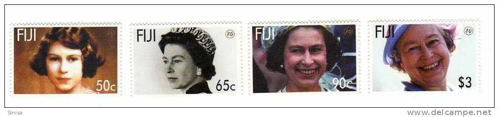 Fiji / The 80th Birthday Of HM Queen Elizabeth II - Fiji (1970-...)