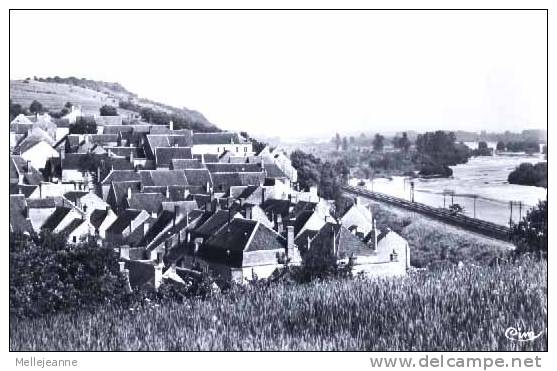 Cpsm Pouilly Sur Loire , Les Loges , Vue Générale (58) Circulée 1951 , Ed Cim . Coll Grandsire à Pouilly - Pouilly Sur Loire