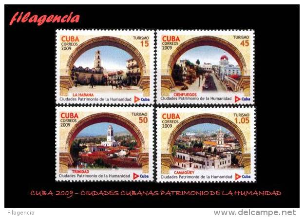 AMERICA. CUBA MINT. 2009 TURISMO. CIUDADES CUBANAS PATRIMONIO DE LA HUMANIDAD - Ongebruikt