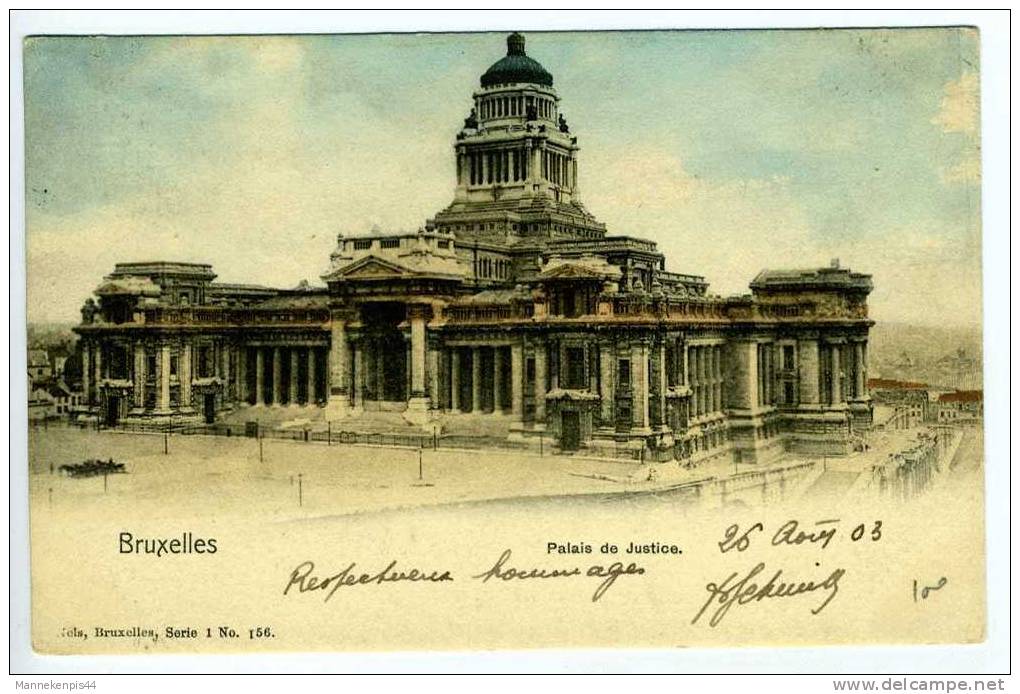 Bruxelles - Palais De Justice - Nels Serie 1 N° 156 - Lotti, Serie, Collezioni