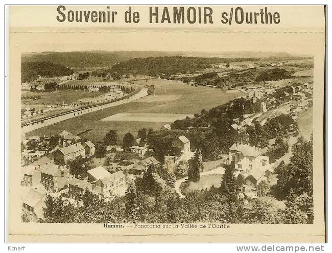 Carnet De 5 Cartes De HAMOIR " Souvenir De HAMOIR S/OURTHE " . - Hamoir