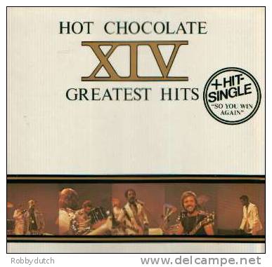 * LP *  HOT CHOCOLATE - XIV GREATEST HITS (Germany 1977) - Soul - R&B