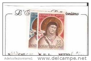 31450)25£+2.5035£ Vaticani - S. Chiara Di Assisi - Nuovi - Plaatfouten & Curiosa