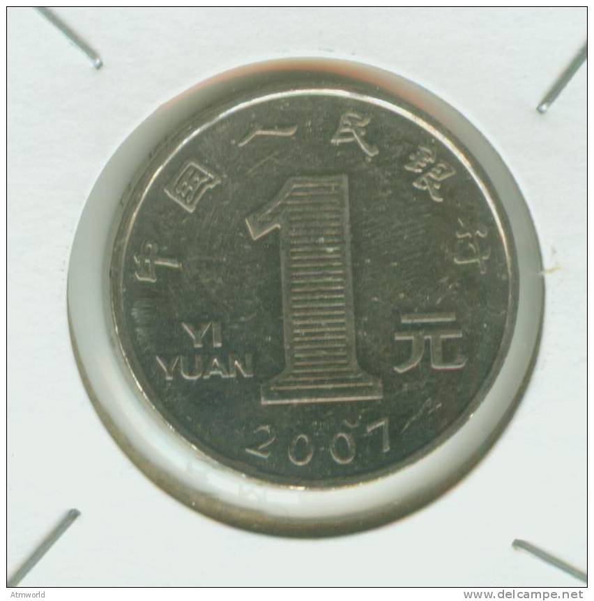 CHINA --- 2007 --- 1 YUAN - Chine