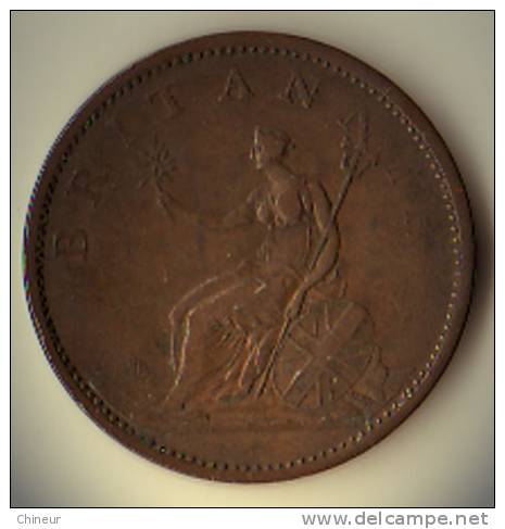 GRANDE BRETAGNE GEORGES III PENNY 1806 - Other & Unclassified