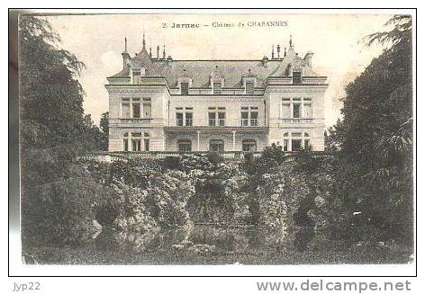 Jolie CP Ancienne 16 Jarnac Château De Chabannes - Ed M.T. N° 2 - CAD Jarnac 30-06-1917 - écrit Par 1 Sapeur 8° Génie - Jarnac