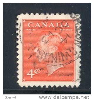 Canada Scott # 306 Used VF Railway Cancel Tor. Lon. & Windsor. Toronto London Windsor Partial CDS - Used Stamps