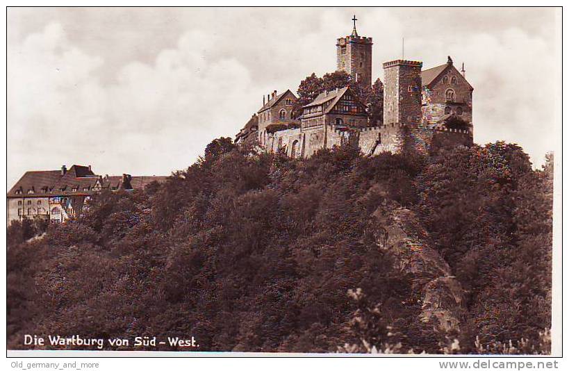 Die Wartburg Von Süd-West - Eisenach