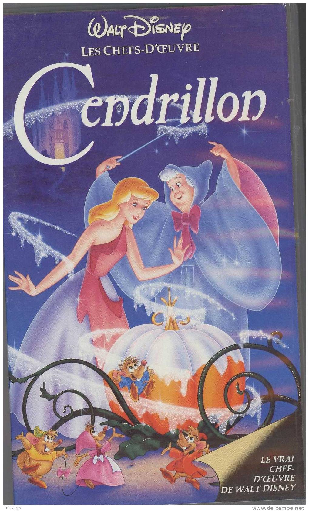 Walt Disney  "Cendrillon" - Dibujos Animados