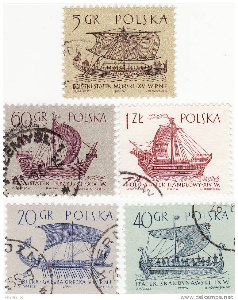 Polonia - Navi Antiche - Maritime