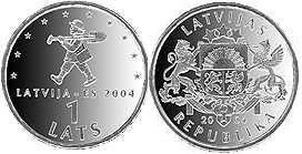 Latvia- Spriditis  Latvija-Eirope UNION - ES -  2004 Year - Lettland