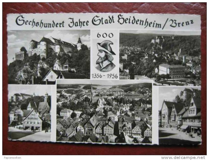 Heidenheim An Der Brenz - Mehrbildkarte Schloss - Heidenheim