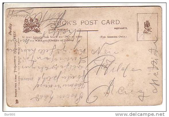 GOOD OLD GB POSTCARD - DUDLEY - The Castle Keep - Andere & Zonder Classificatie