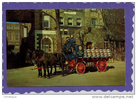 The Brewery Wagon, Pabst Brewing Co. Milwaukee, WI  1950-60s - Milwaukee
