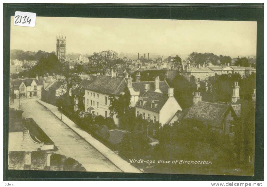 BIRG EYE VIEW OF CIRENCESTER  - TB - Andere & Zonder Classificatie